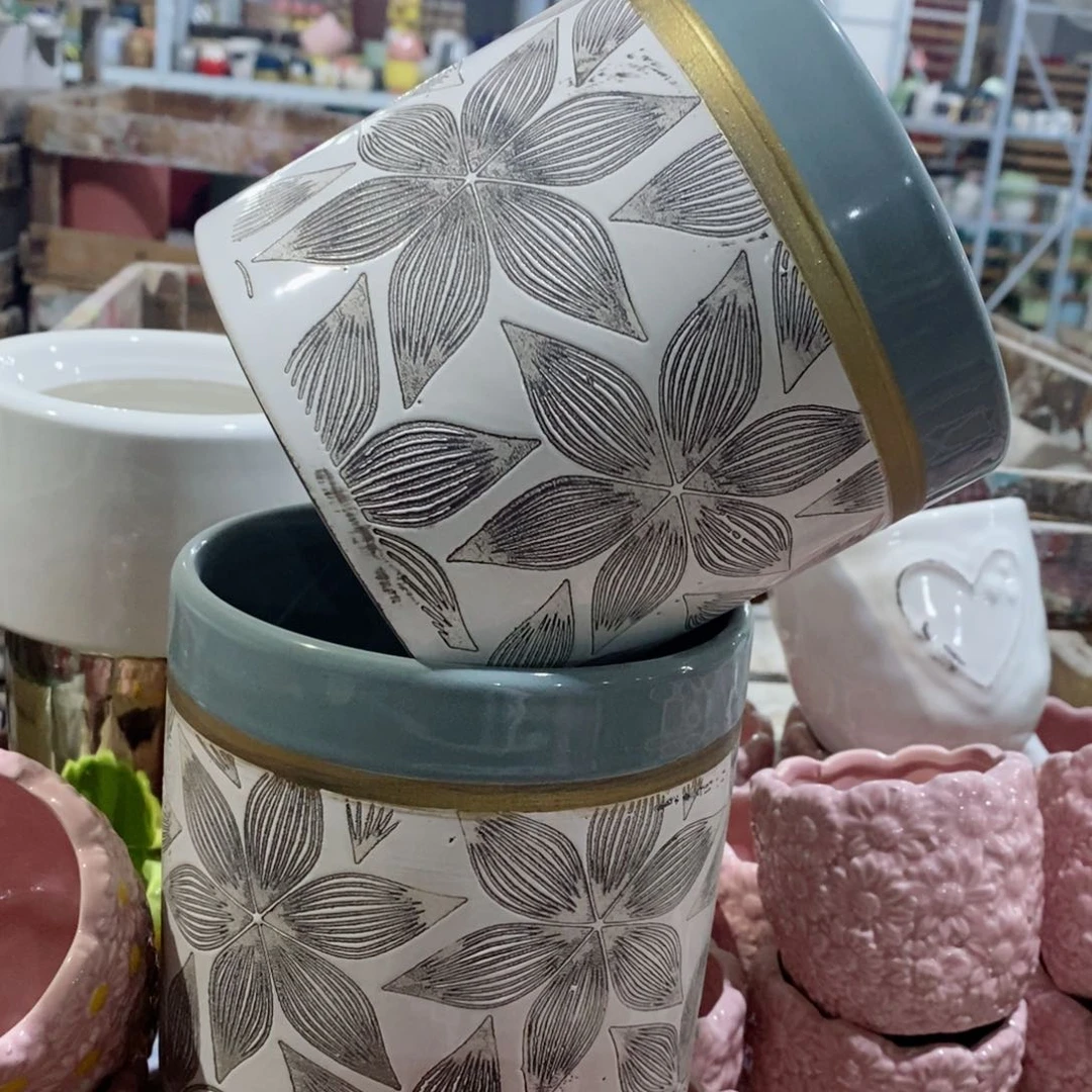 陶瓷外贸尾货多肉绿植陶瓷花盆