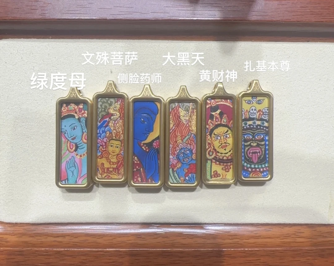 非遗纯手绘唐卡 1✖️3 小长条