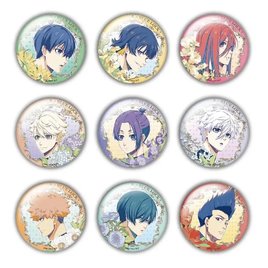 蓝色监狱蓝锁花语系列吧唧徽章盲盒动漫周边（代拆）