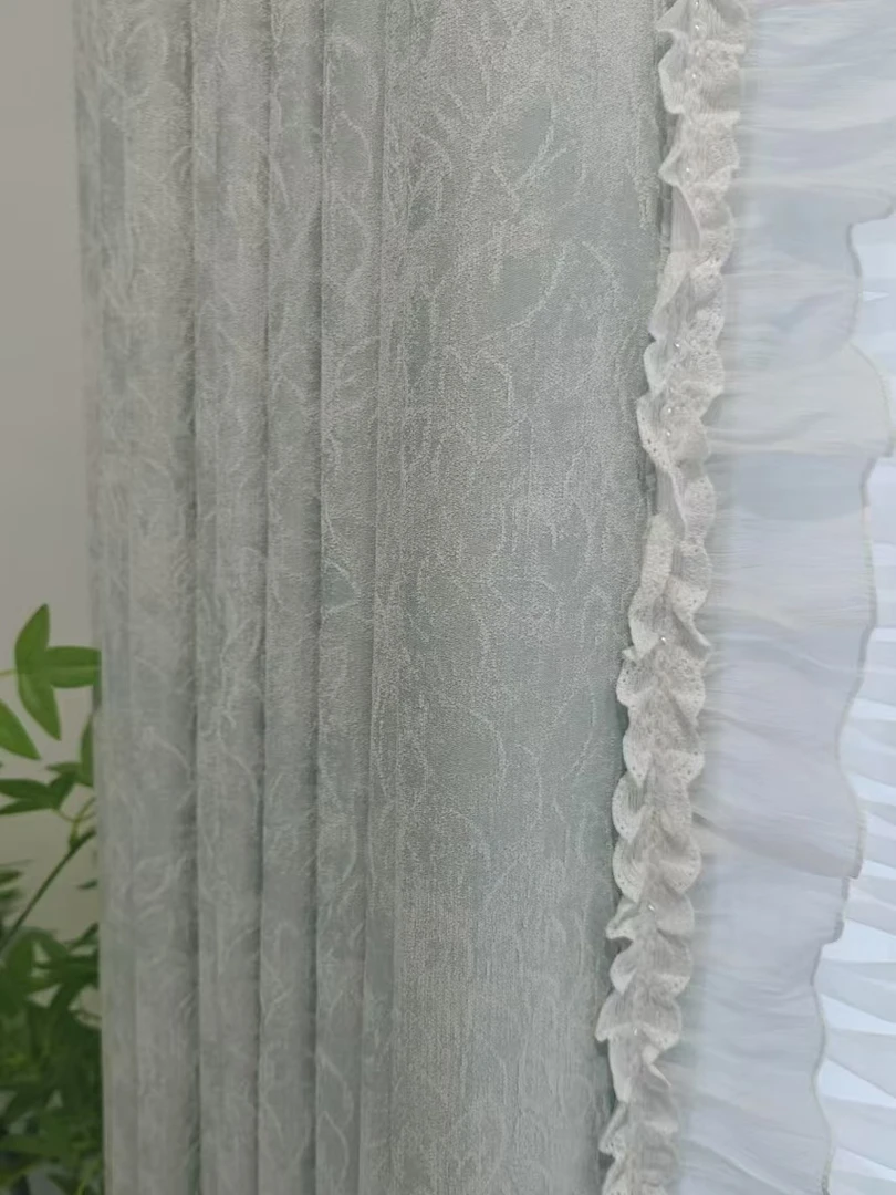 佑帘 高端成品烟波绿窗帘