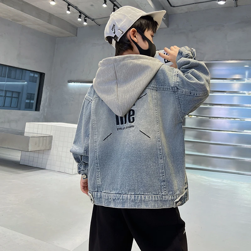 儿童装男童秋装外套春秋款2024新款宽松中大童春季衣服男孩酷帅潮