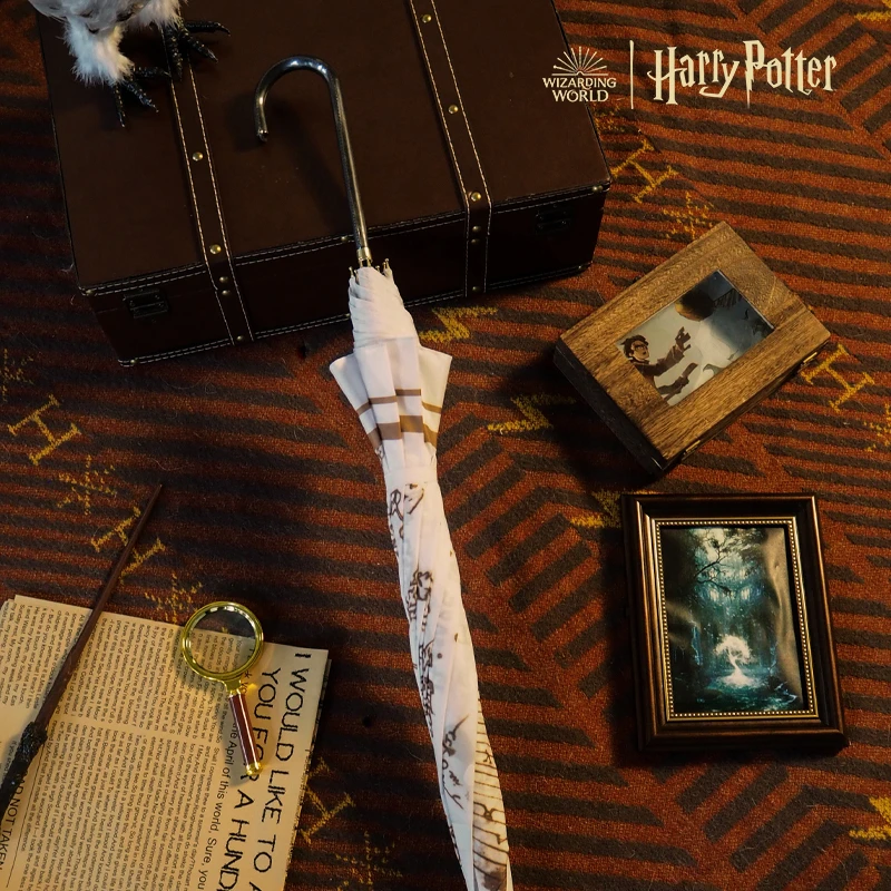 哈利波特正版周边活点地图遇水变色雨伞炫酷创意潮流哈利波特雨伞