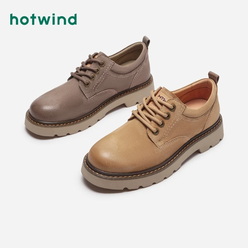 热风2024年秋季新款男士时尚休闲鞋H20M4301