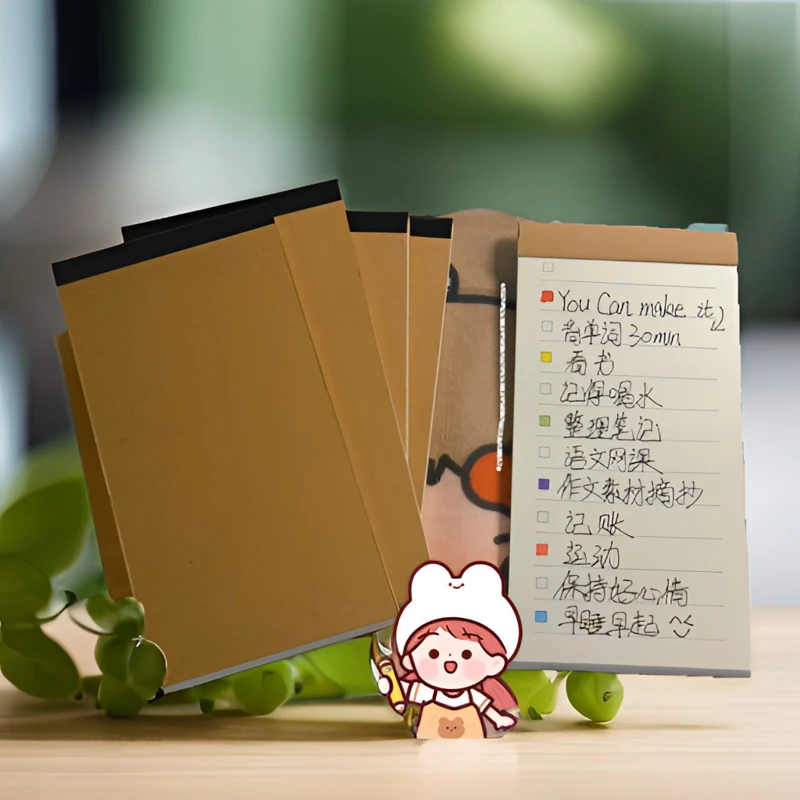 便签本小本子随身学习摘抄高效记账记录背单词任务网格方格计划SQ