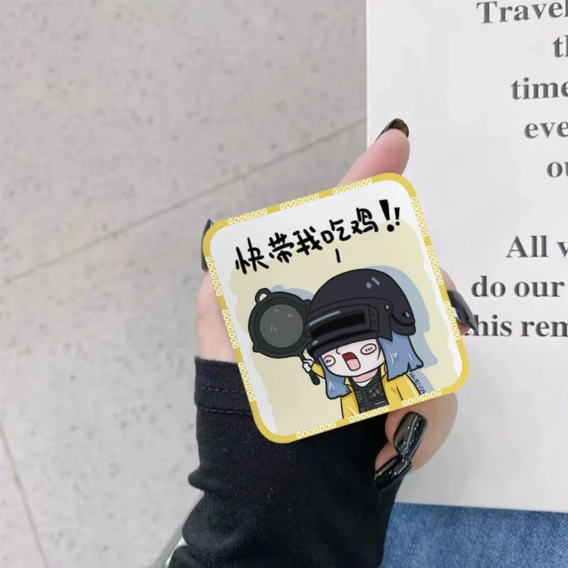 快带我吃鸡卡通超薄充电宝小巧轻薄华为苹果OPPO小米通用移动电源