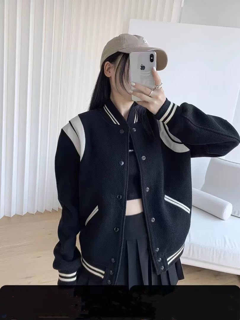 697 黑色休闲新款百搭外套 挂9-1下