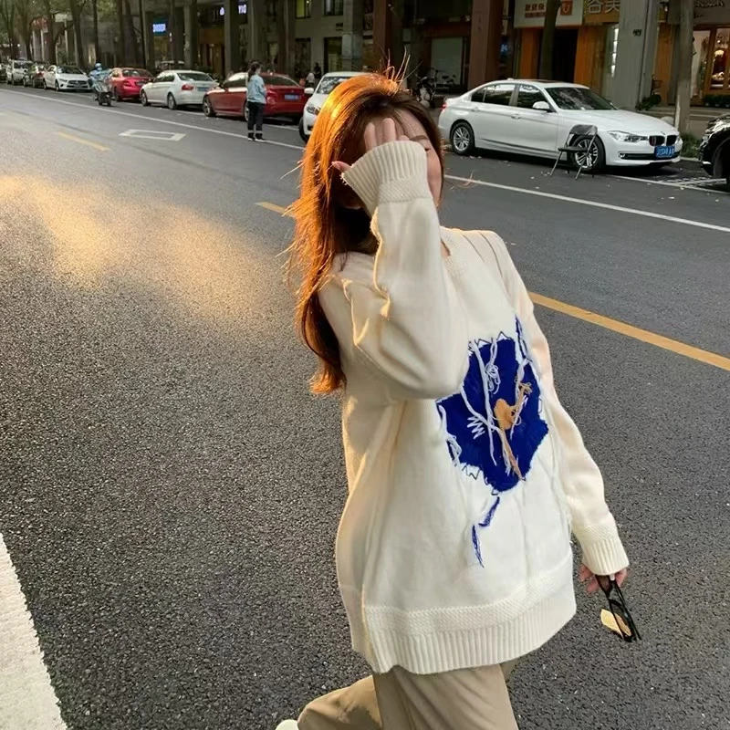 1759 圆领时尚新款秋冬休闲百搭毛衣 B8