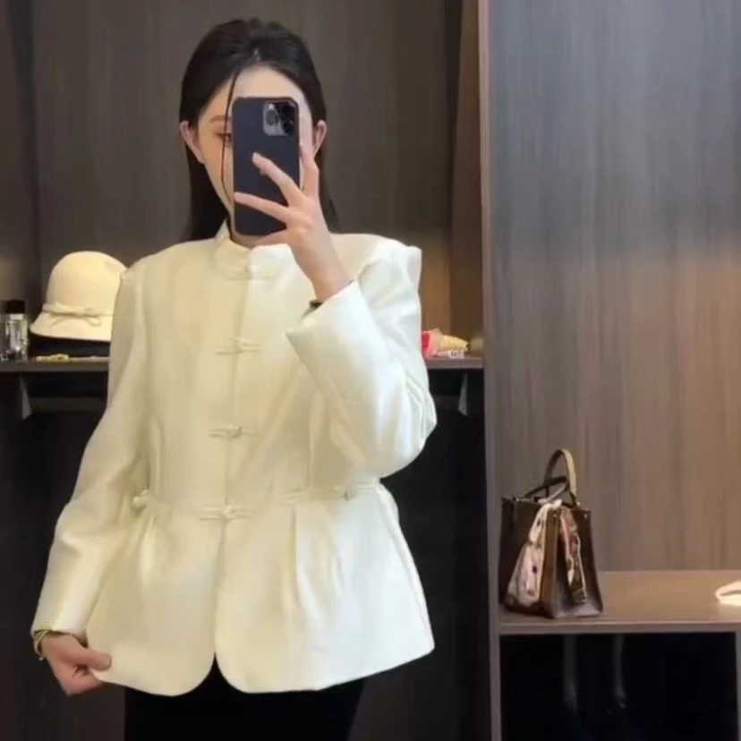 528 长袖新中式气质百搭时尚西装外套 B25