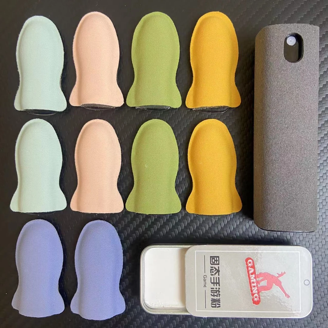 五彩战熊银布游戏指套王者电竞竞防汗防滑超薄不求人吃鸡指套