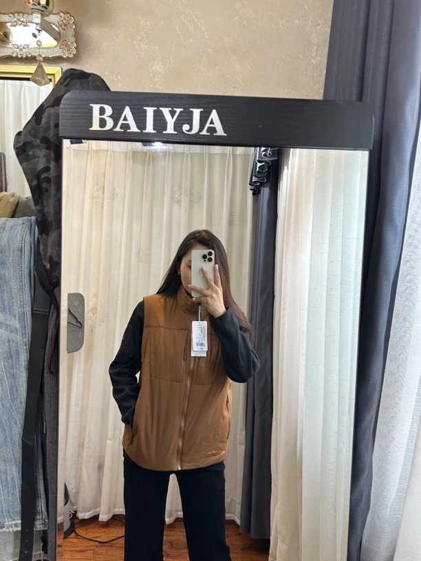 马甲保暖外套三色可