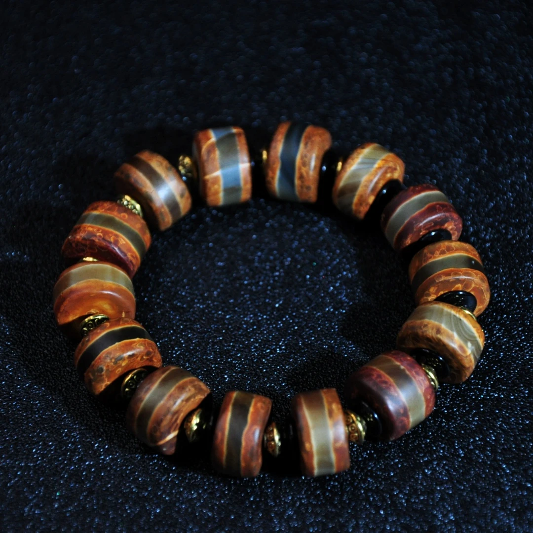 非金属布艺手链 【千万福】一线药药阵阵民族风单圈手串-A0280005