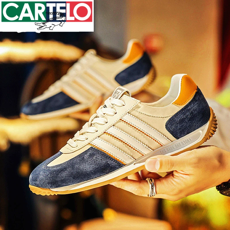 鳄鱼板鞋男鞋春季2025新款运动鞋休闲小白鞋子男士阿甘鞋男款潮鞋