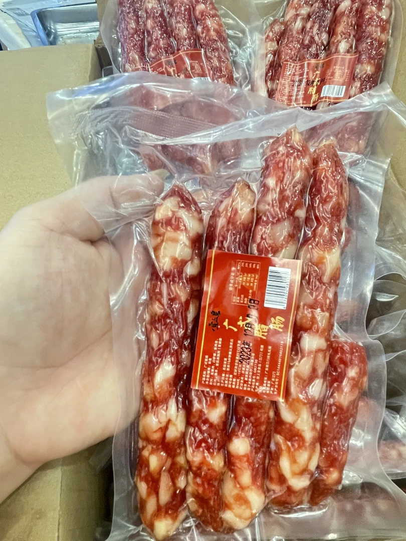 广式腊味 猪肉肠腊肠250克