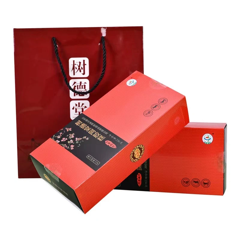 山东东阿树德堂红枣核桃仁枸杞阿胶糕250g