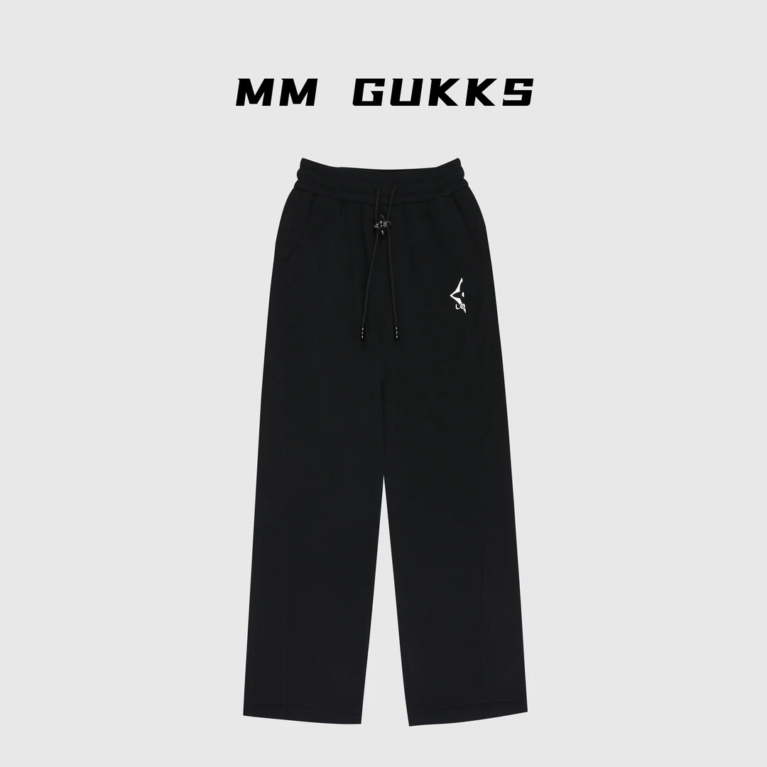 明明专享『卢家高定裤』冬款加厚休闲直筒裤简约显瘦高腰百搭裤