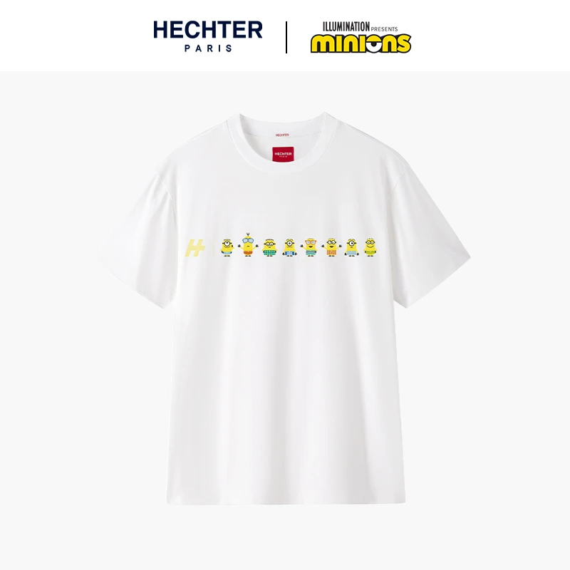 HECHTER小黄人联名短袖T恤男夏季新品HT22120