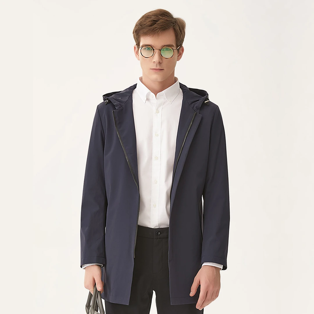 Daniel Hechter男士风衣简约经典商务LJ21602