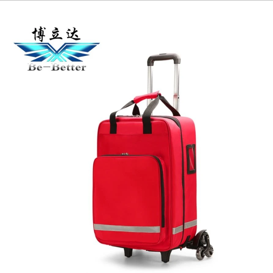 博立达Be Better 应急包多功能医疗急救包拉杆背包急救背囊急救箱