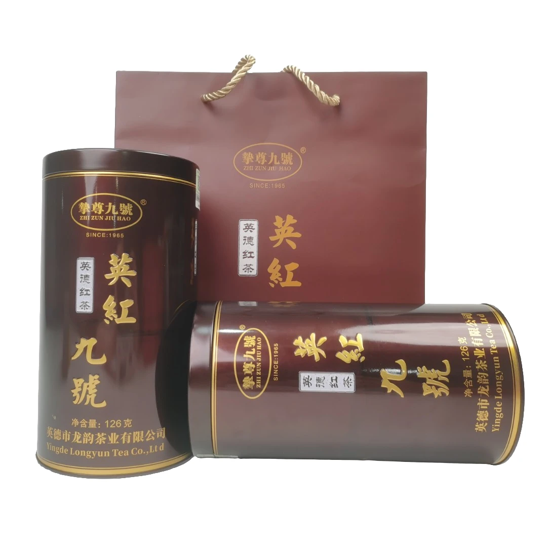 2024年挚尊【英红九号】配礼袋英德红茶126g