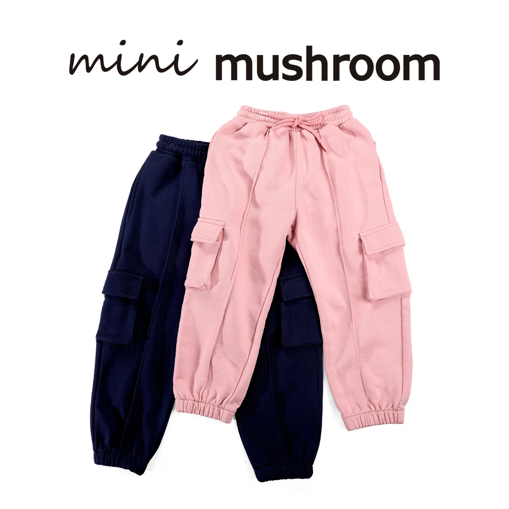 【断码价】秋冬新款 儿童百搭大口袋时尚直筒工装裤