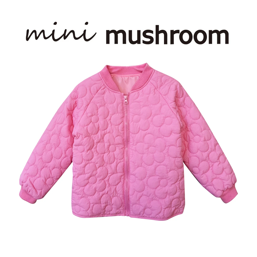 【断码价】秋冬新款 儿童粉花朵百搭棉袄