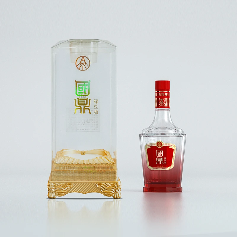 国鼎宁沁和泰亚克力年货浓香型白酒52度52度