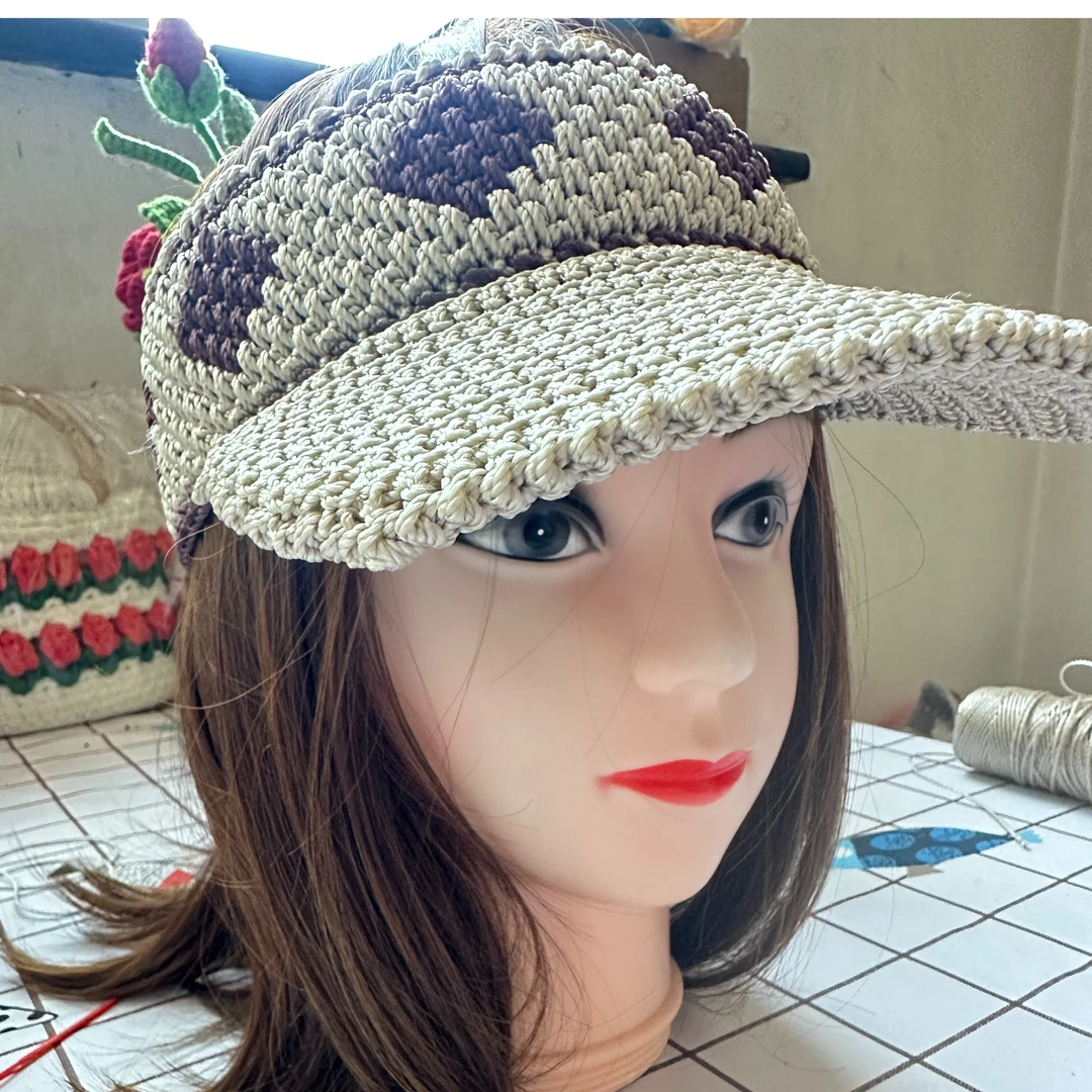 合股冰丝线空顶夏凉帽材料包丙纶三股线手工编织批发线材