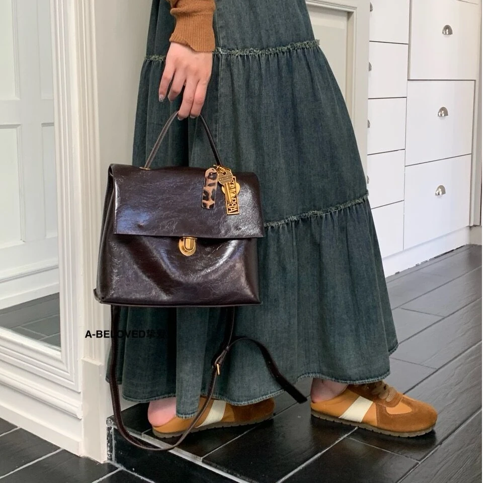 2024秋冬新款雅丹风腋下潮流复古单肩斜挎包休闲韩版女包 3001