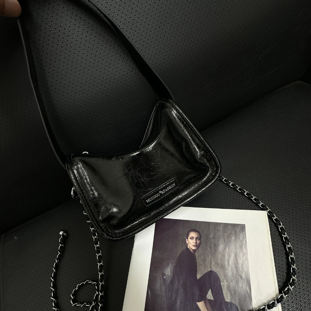 2024新款时尚女包腋下女包潮流女包复古休闲韩版女包   3233