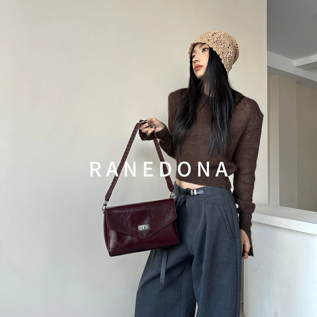 2025玛莎秋冬新款腋下潮流复古单肩斜挎包韩版女包 62683