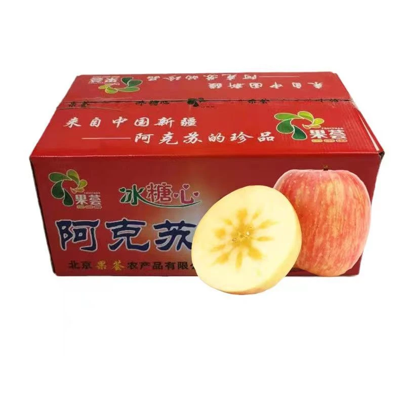 【顺丰】新疆阿克苏苹果冰糖心水果新鲜当季红富士脆甜多汁6/10斤