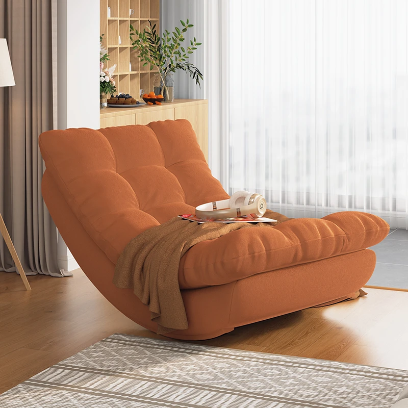 月亮摇摇椅躺椅成人可睡觉懒人沙发椅客厅阳台家用休闲单人沙发椅