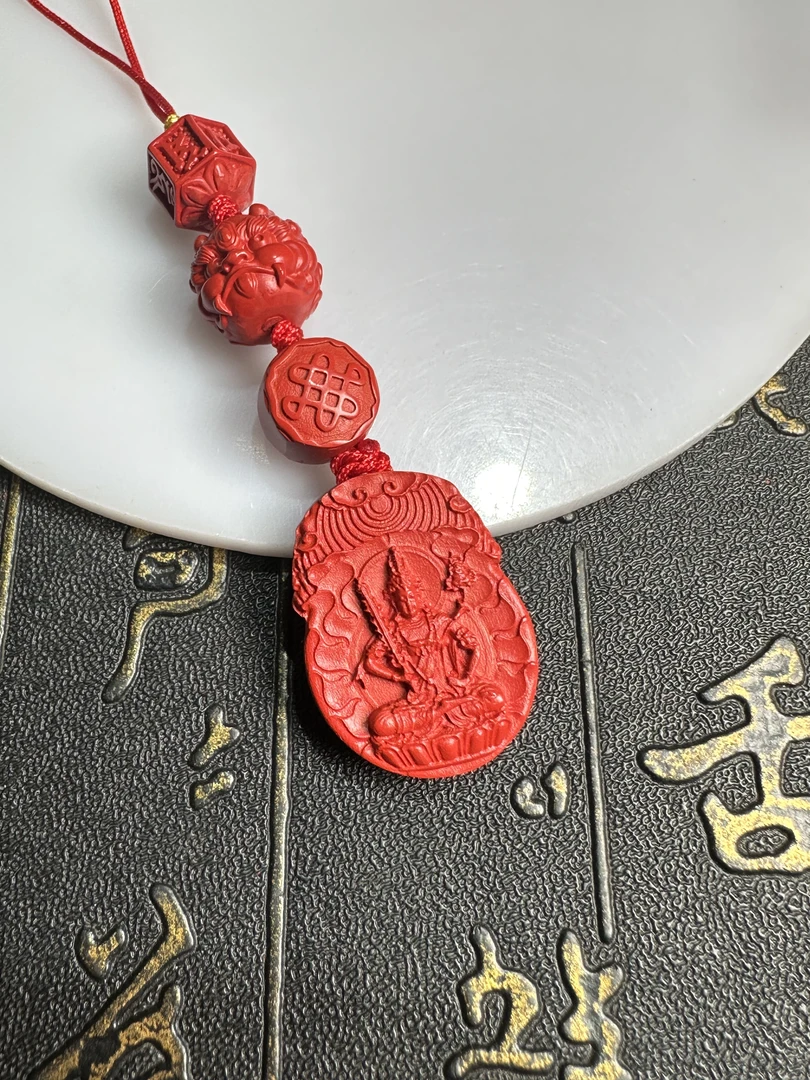 含辰砂工艺品女款【守护神款】手机挂饰、包挂饰