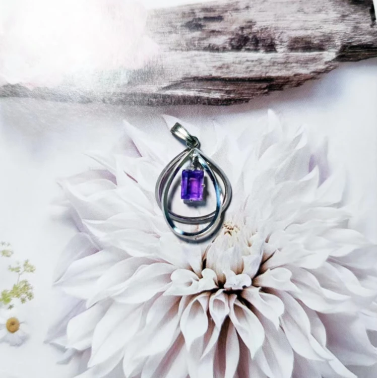 合金合成锆石吊坠 1号 中古回流小物件