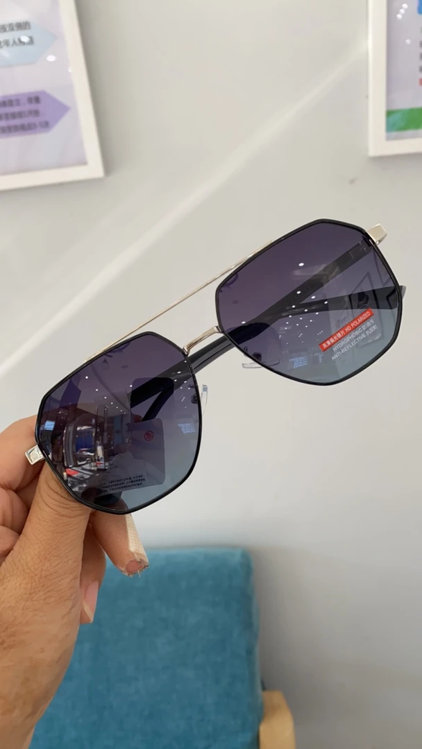 高清偏光镜片太阳镜开车戴钓鱼墨镜全框眼镜男士专用