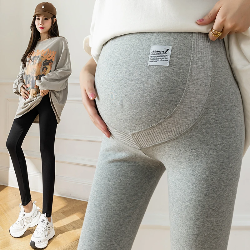 实拍现货孕妇打底裤夏季外穿孕妇裤子夏季新款棉裤女孕妇装夏装