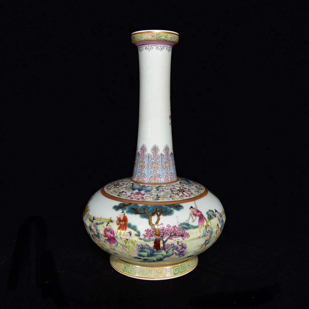 精品瓷器清雍正粉彩281号