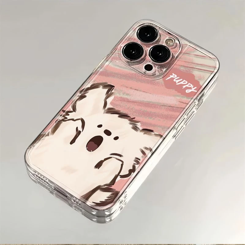 尖叫小狗适用iPhone15/13苹果14手机壳11/12华为vivo小米oppo软壳