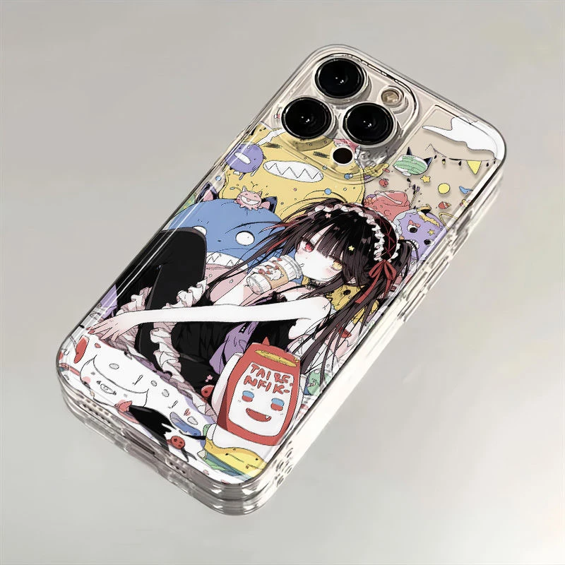 时崎狂三适用iphone16苹果15手机壳小米OPPO华为VIVO荣耀一加魅族