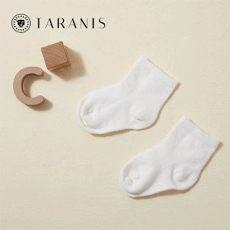 TARANIS/泰兰尼斯泰兰尼斯棉白色袜子棉袜秋季220213