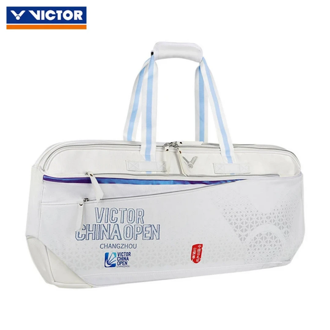 VICTOR/威克多羽毛球包2024年公开赛双肩包矩形包5030简约百搭