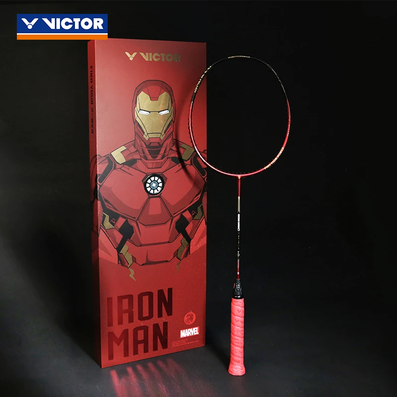 VICTOR/威克多羽毛球拍钢铁侠雷神联名限量IRON MAN METALLICGB