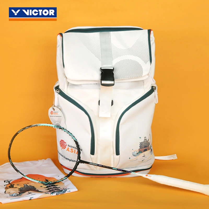 VICTOR/威克多羽毛球包亚锦赛纪念款多功能羽毛球包BR3650BAC