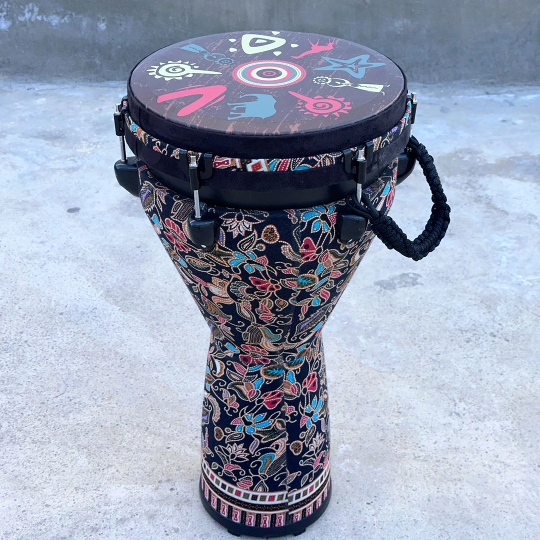 升级图腾12寸非洲鼓成人初学者机械调音丽江手鼓乐器演奏非洲手鼓