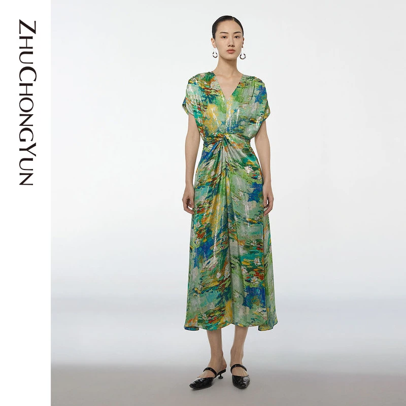 【米儿精选】ZHUCHONGYUN新品连衣裙