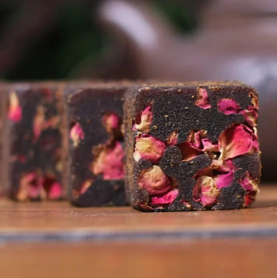 正宗云南手工熬制玫瑰红糖天然绿色传统营养优选品质