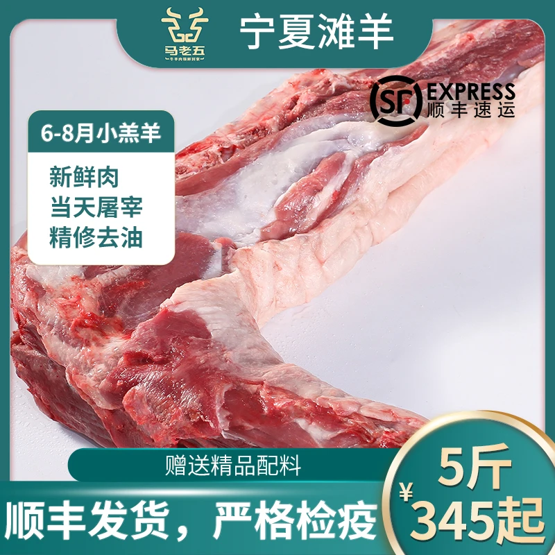 宁夏滩羊肉羊蝎子保鲜炖烧煲汤火锅新鲜真空速冻精选烧烤清炖