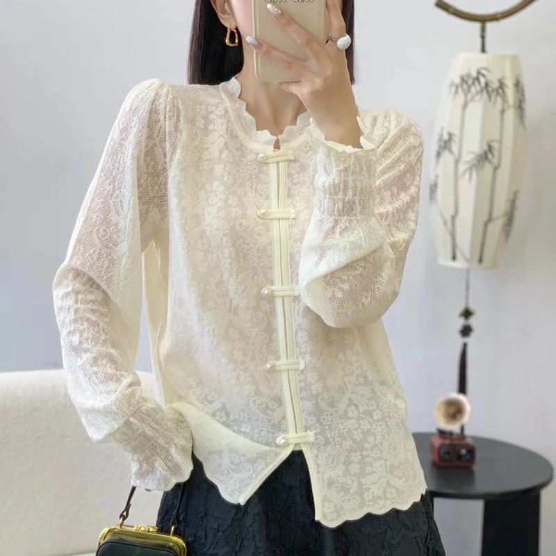 原搭401—500】早秋2024针织上衣气质开衫百搭显瘦设计感法式小衫