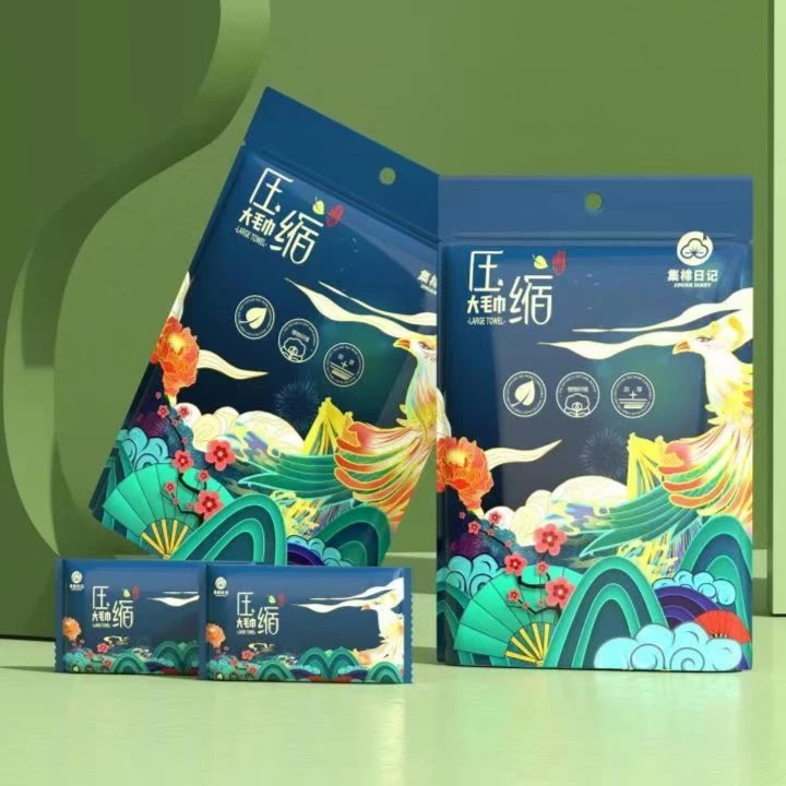 压缩毛巾30*50洗脸巾吸水性好独立包装一次性加大加厚