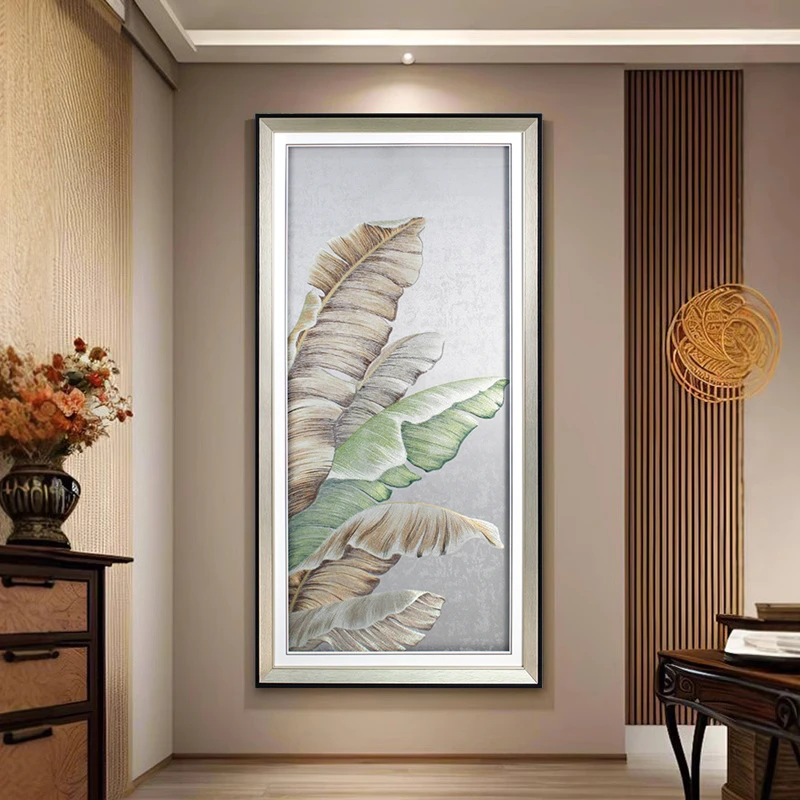 【苏绣坊】家大业大玄关装饰刺绣玄关挂画2025最新款高级感山水画